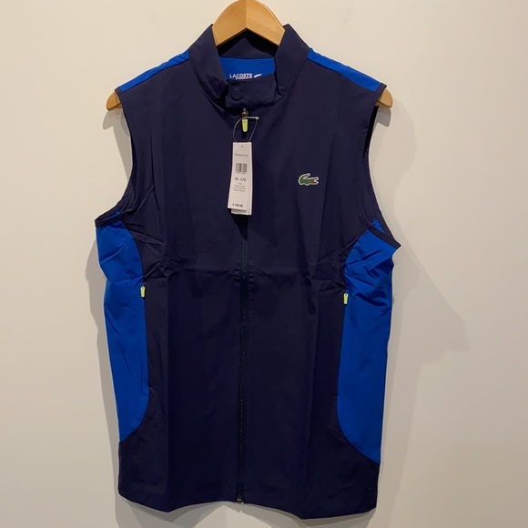 NEW Lacoste Men’s Golf Rain Vest - Picture 6 of 10